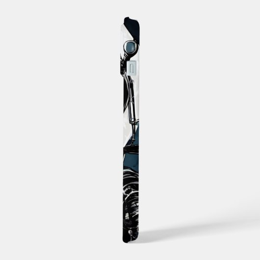 Robot Vrouw V iPhone 15 Case (Linkerkant)