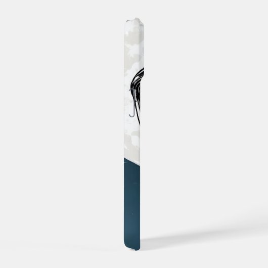 Robot Vrouw V iPhone 15 Case (Rechterkant)