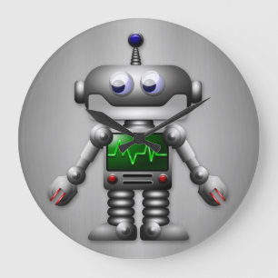 Robot Wall klok