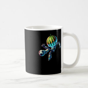 Robot Watermeloen Hoofd Voetbal Footbyll Dribbelen Koffiemok