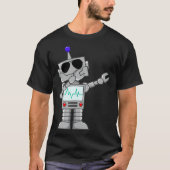 Robot weer naar school t-shirt (Voorkant)