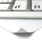 Robot werkt op de computer poster (Hoek)