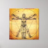 Robot Woman Canvas Afdruk (Voorkant)