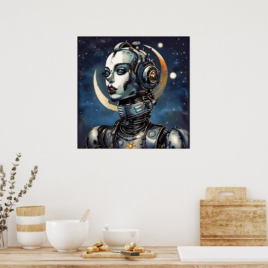 Robot Woman II Poster (Keuken)