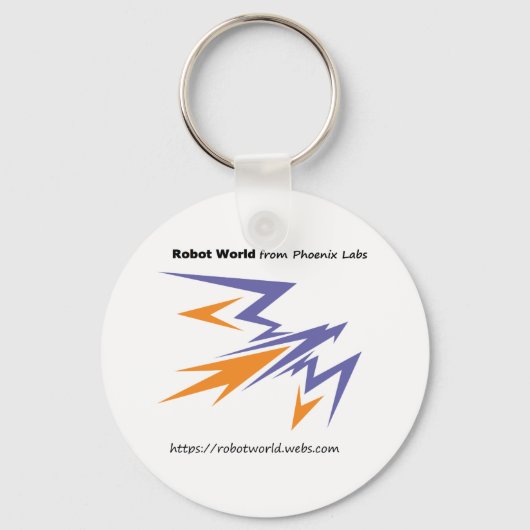 Robot World Sleutelhanger (Voorkant)