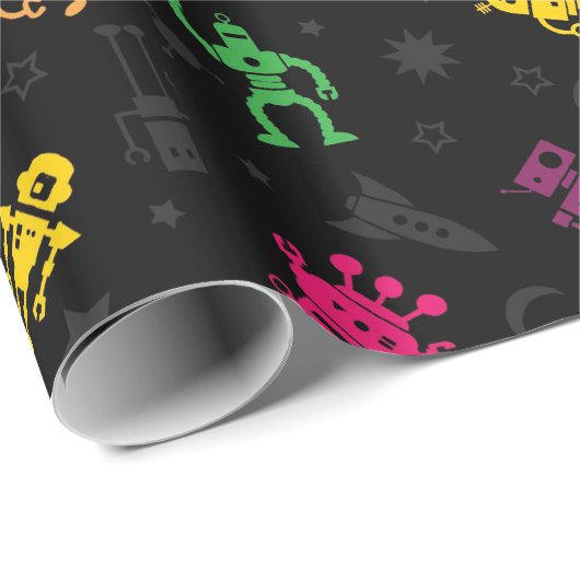 Robot Wrap Cadeaupapier (Rol Hoek)