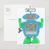 RoBoT X-16 Briefkaart (Voorkant / Achterkant)