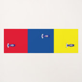 "Robot" Yoga Mat (Achterkant (horizontaal))