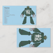 Robot - Zakelijk Visitekaartje (Voorkant / Achterkant)