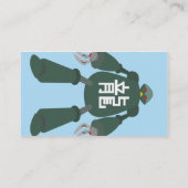 Robot - Zakelijk Visitekaartje (Achterkant)
