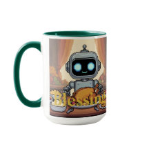 Robot Zegeningen Thanksgiving Dinner