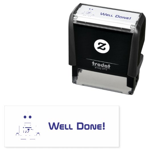 Robot Zelfinkt Stamp Zelfinktende Stempel (In situ)