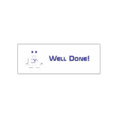 Robot Zelfinkt Stamp Zelfinktende Stempel (Design)