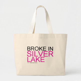 ROBOTANISTS "Broke in Silver Lake" Shopping Bag Grote Tote Bag