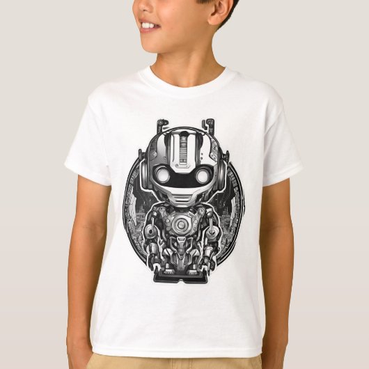 robotanmanie t-shirt (Voorkant)