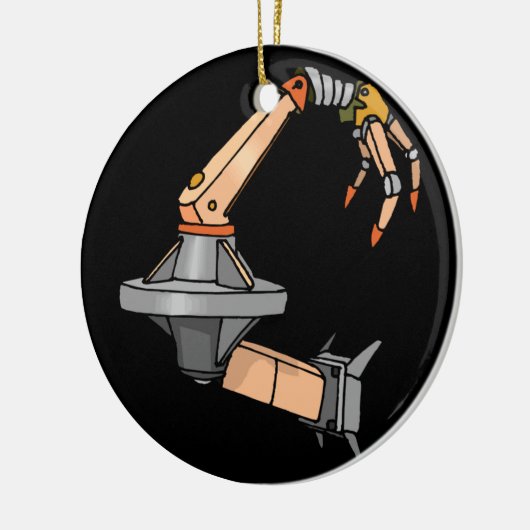 robotarm keramisch ornament (Links)