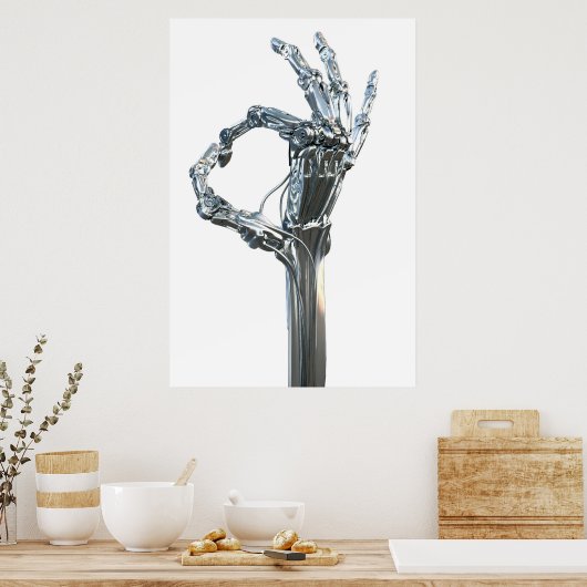 Robotarm Poster (Keuken)