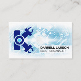 robotarm | Technologie-achtergrond Visitekaartje