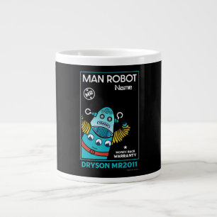 robotcadeaus voor Jubileum of bruiloft Grote Koffiekop
