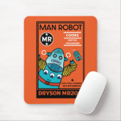 robotcadeaus voor Jubileum of bruiloft Muismat (Met muis)