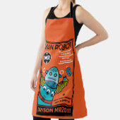 robotcadeaus voor Jubileum of bruiloft Schort (Insitu)