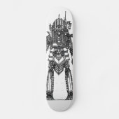 robotdesk skateboard (Voorkant)