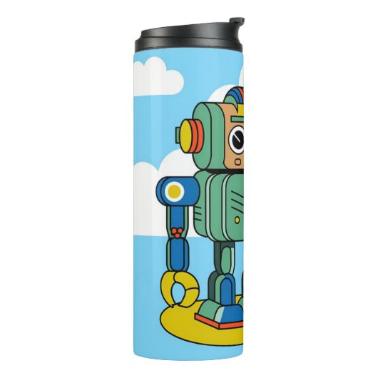 robotdroogtrommel thermosbeker (Gedraaid links)