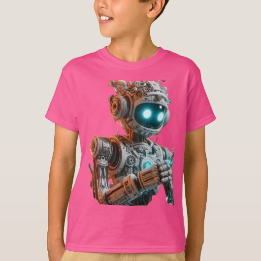 RoboTech Explorer-T-shirt T-shirt (Voorkant)
