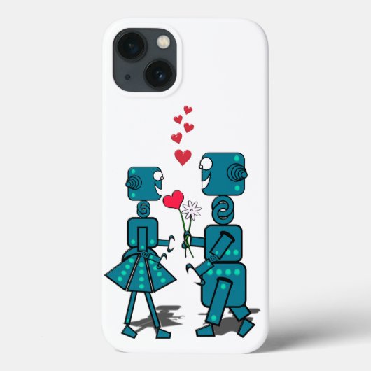 Roboter Case-Mate iPhone Case (Achterkant)