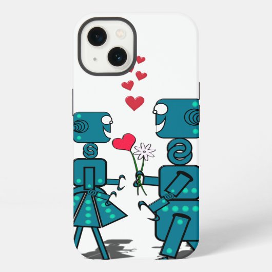 Roboter iPhone Hoesje (Achterkant)