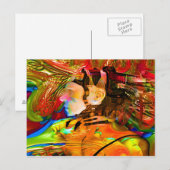 Roboter Verbinding Briefkaart (Voorkant / Achterkant)