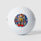 Roboter verkenning kosmos golfballen (Voorkant)