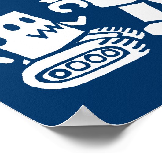 Robotevolutie Poster (Hoek)