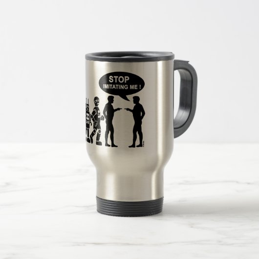 Robotevolutie Reisbeker (Voorkant rechts)