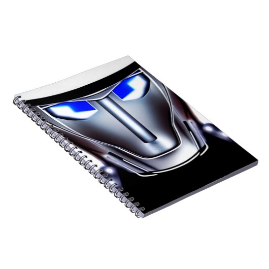 robotgezicht notitieboek (Rechterzijde)