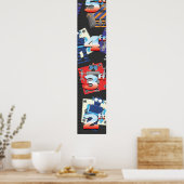 Robotgroeigrafiek Poster (Keuken)