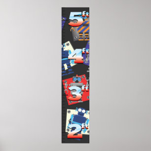 Robotgroeigrafiek Poster