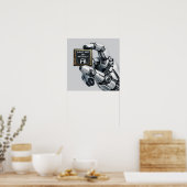 Robothand Poster (Keuken)
