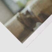 Robotic Black Gorilla Decoupage Tissuepapier (Detail)