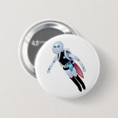 Robotic Cops 2099 Ronde Button 5,7 Cm (Voorkant /achterkant)