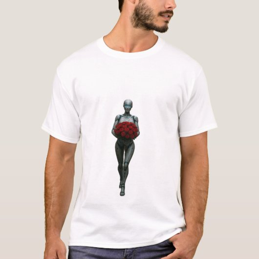 Robotic design T-shirt (Voorkant)