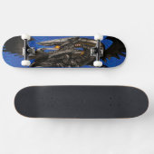 Robotic Dragon epc blu Persoonlijk Skateboard (Horizontaal)
