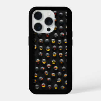 Robotic Emojis iPhone 15 Pro hoesje