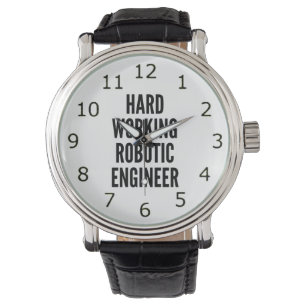 Robotic Engineer hardwerkend Horloge