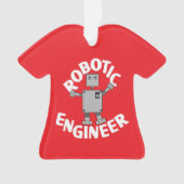 Robotic Engineer Robot Ornament (voorkant)