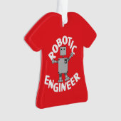 Robotic Engineer Robot Ornament (voorkant)
