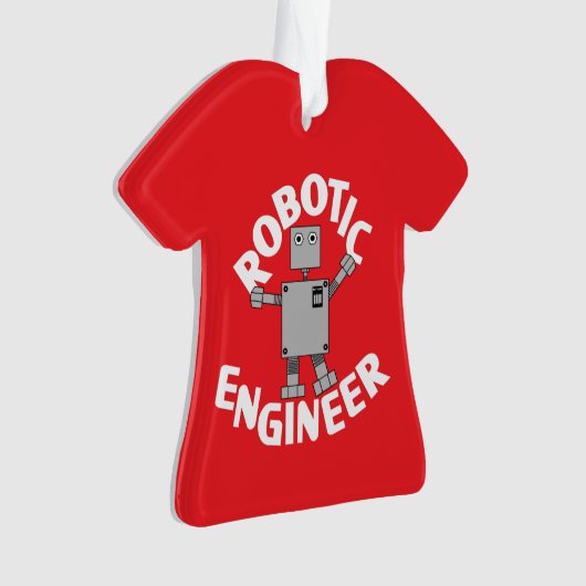 Robotic Engineer Robot Ornament (voorkant)