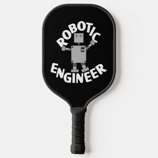 Robotic Engineer Robot Pickleball Paddle (Achterkant)