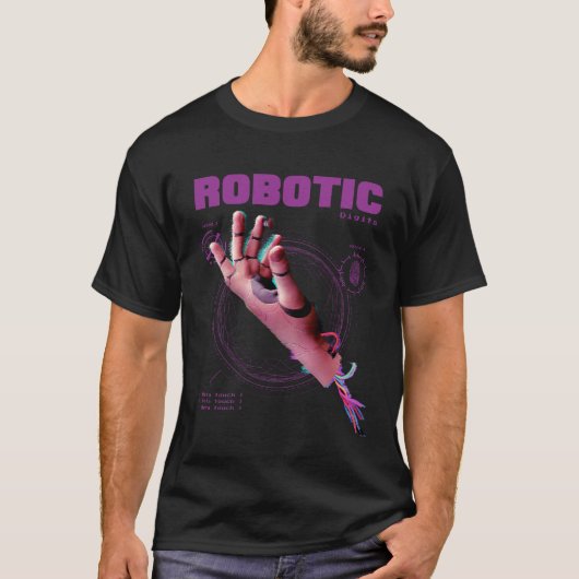 Robotic Hand T-shirt (Voorkant)