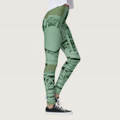 Robotic Metal Machines Industrial Green Leggings (Rechts)